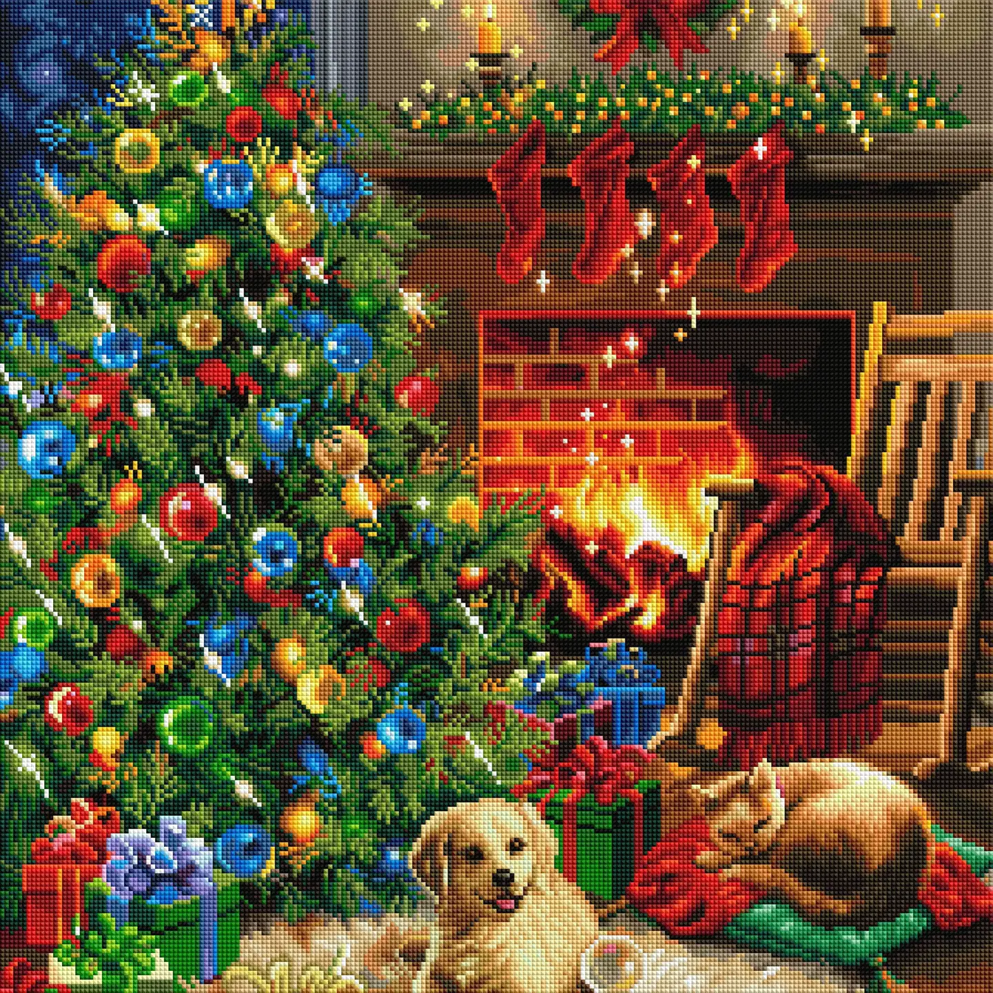 Diamond Art Club SQUARES Cozy Christmas - Image 2
