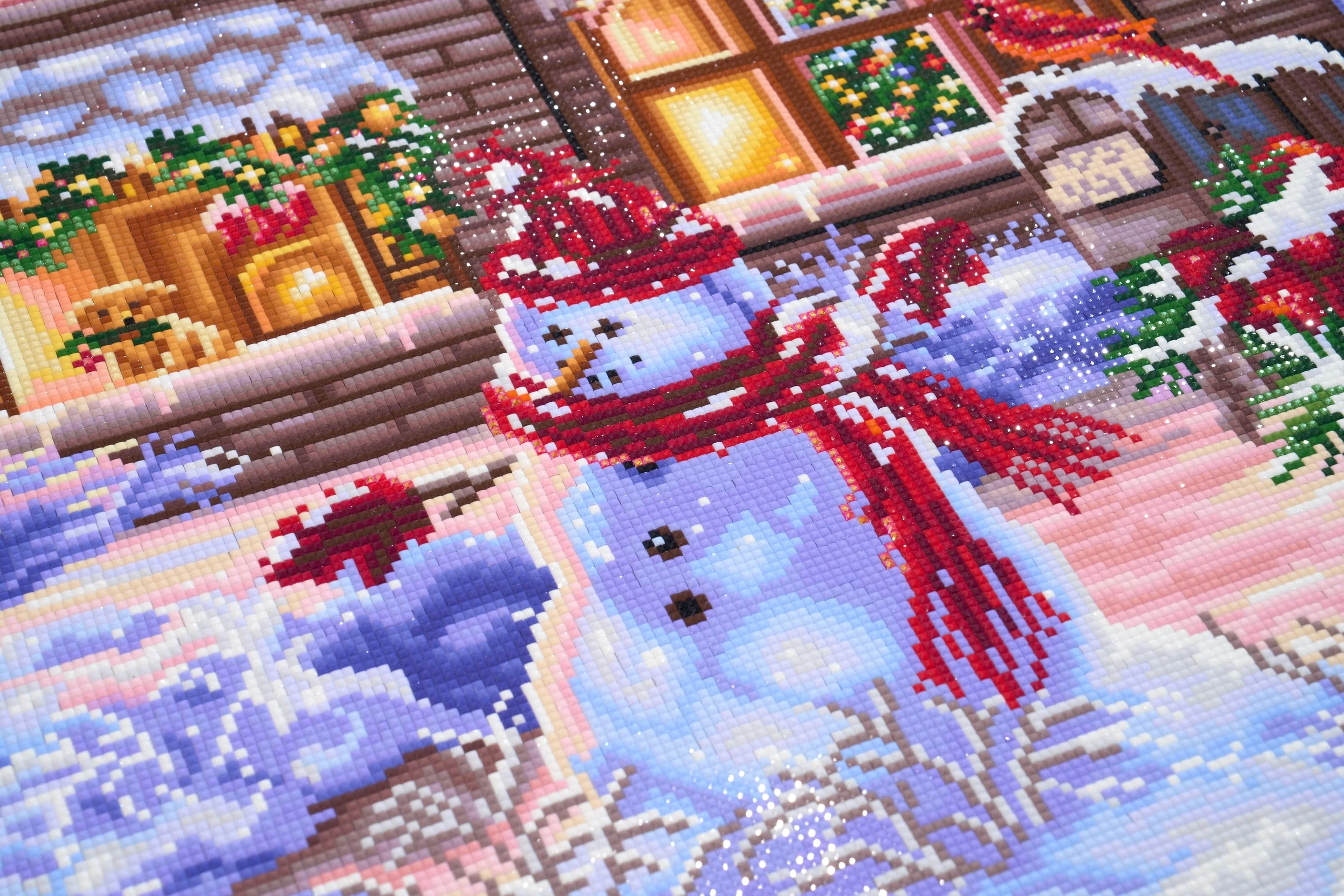 Diamond Art Club SQUARES Santa’s Sleigh Ride - Image 6