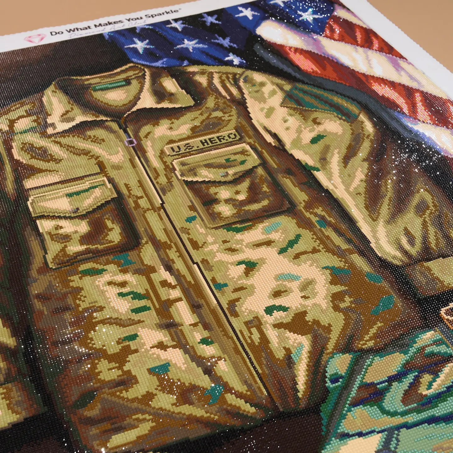 Diamond Art Club SQUARES US Hero - Image 3