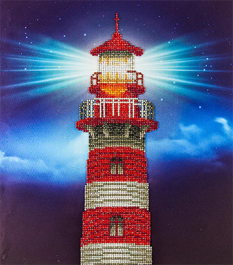 Diamond Art Diamond Dotz Lighthouse - Image 4