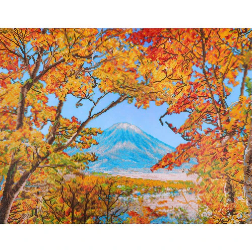 Diamond Dotz Autumn Mountain - Image 3