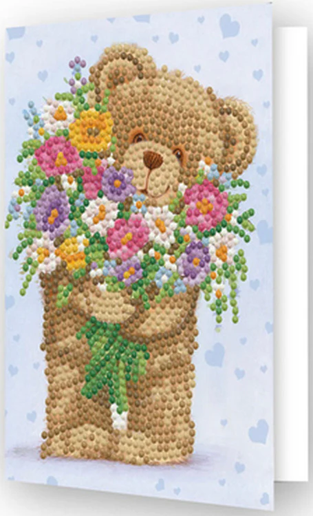 Diamond Dotz Bunch of Love Greeting Card - Image 3