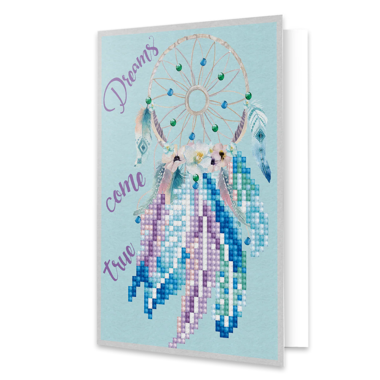Diamond Dotz Dreams Come True Greeting Card