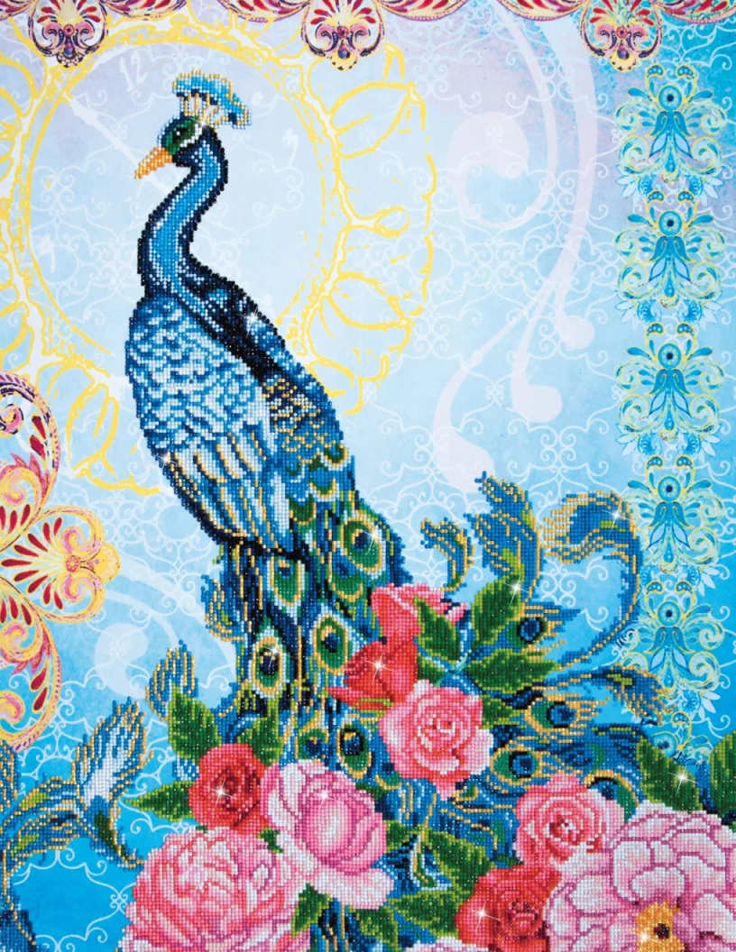 Diamond Dotz Exotic Peacock - Image 2