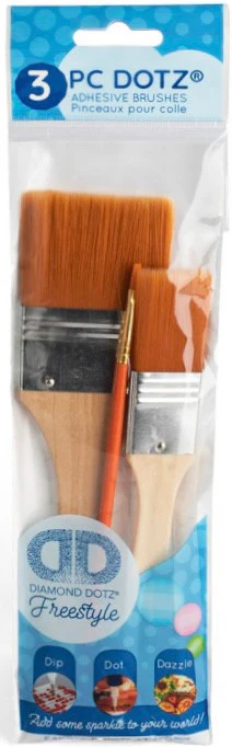 Diamond Dotz Freestyle Brush Pack Deluxe 3pc - Image 3