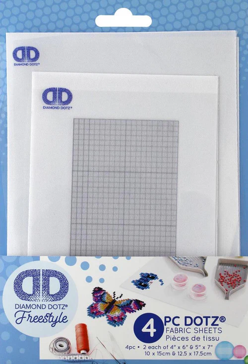Diamond Dotz Freestyle Fabric Pk Grid 5x7 & 4x6 4pc - Image 4