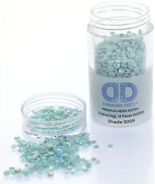 Diamond Dotz Freestyle Gems 2.8mm 12g AB Baby Blue 5009 - Image 6
