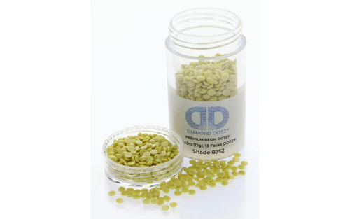 Diamond Dotz Freestyle Gems 2.8mm 12g Celery Green 8252 - Image 2
