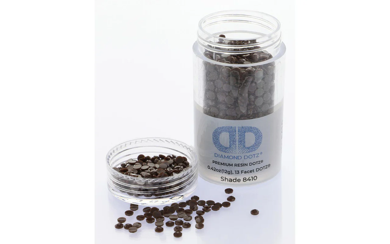 Diamond Dotz Freestyle Gems 2.8mm 12g Charcoal 8410