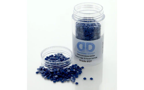 Diamond Dotz Freestyle Gems 2.8mm 12g Dark Denim 8137 - Image 2