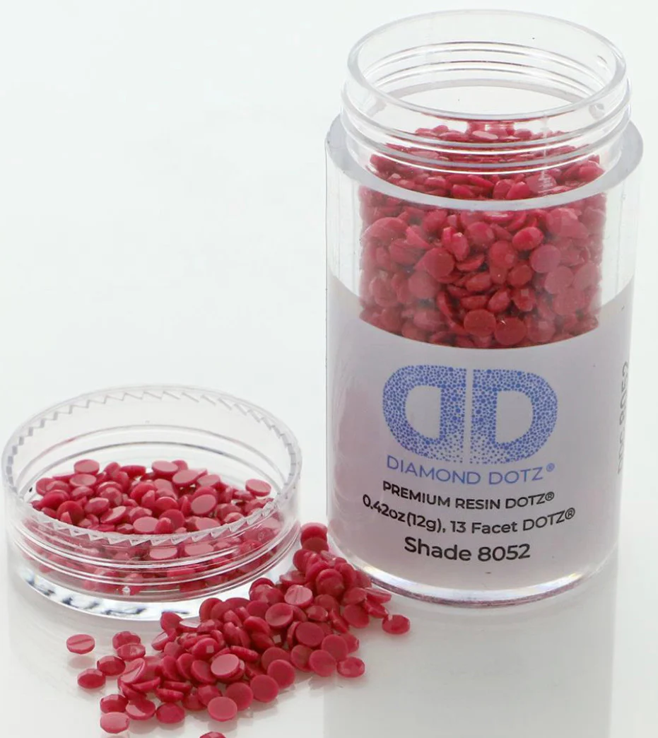 Diamond Dotz Freestyle Gems 2.8mm 12g Dark Fuschia 8052