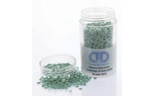 Diamond Dotz Freestyle Gems 2.8mm 12g Light Agave 8212 - Image 2