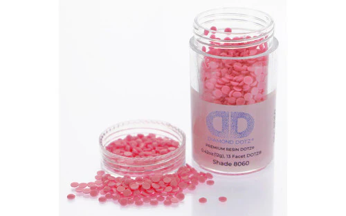 Diamond Dotz Freestyle Gems 2.8mm 12g LIght Jazz Pink 8060 - Image 2