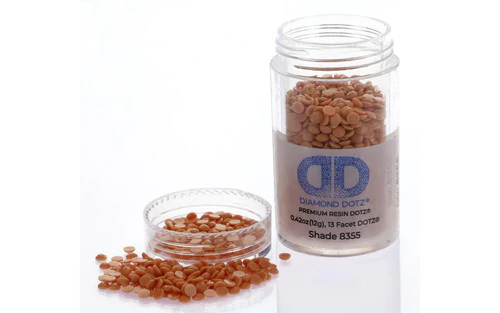 Diamond Dotz Freestyle Gems 2.8mm 12g Light Ochre 8355 - Image 2