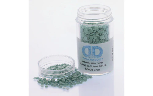 Diamond Dotz Freestyle Gems 2.8mm 12g Light Teal 8160 - Image 2