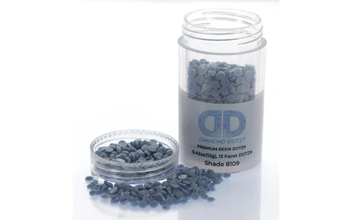 Diamond Dotz Freestyle Gems 2.8mm 12g Md Blue Grey 8109 - Image 2