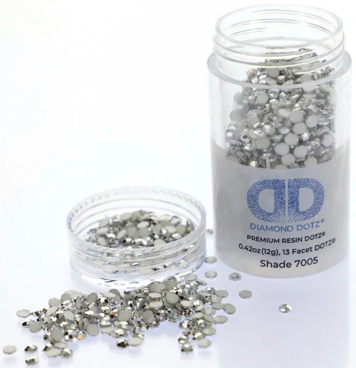 Diamond Dotz Freestyle Gems 2.8mm 12g Metallic Silver 7005 - Image 4