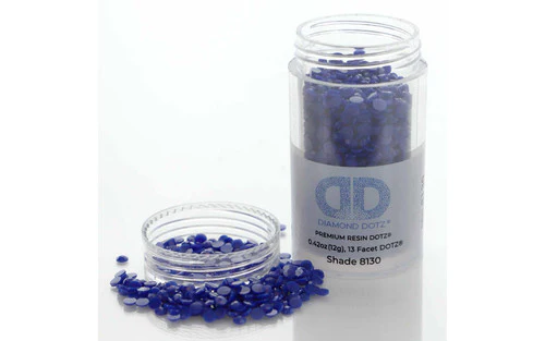 Diamond Dotz Freestyle Gems 2.8mm 12g Ocean Blue 8130 - Image 2