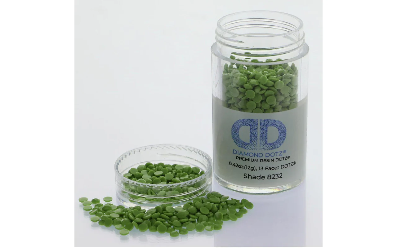 Diamond Dotz Freestyle Gems 2.8mm 12g Pale Fern 8232