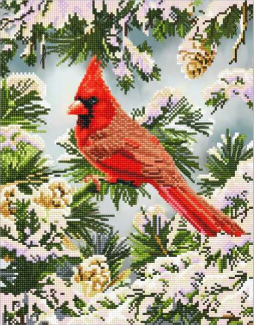 Diamond Dotz Good Fortune Cardinal - Image 2