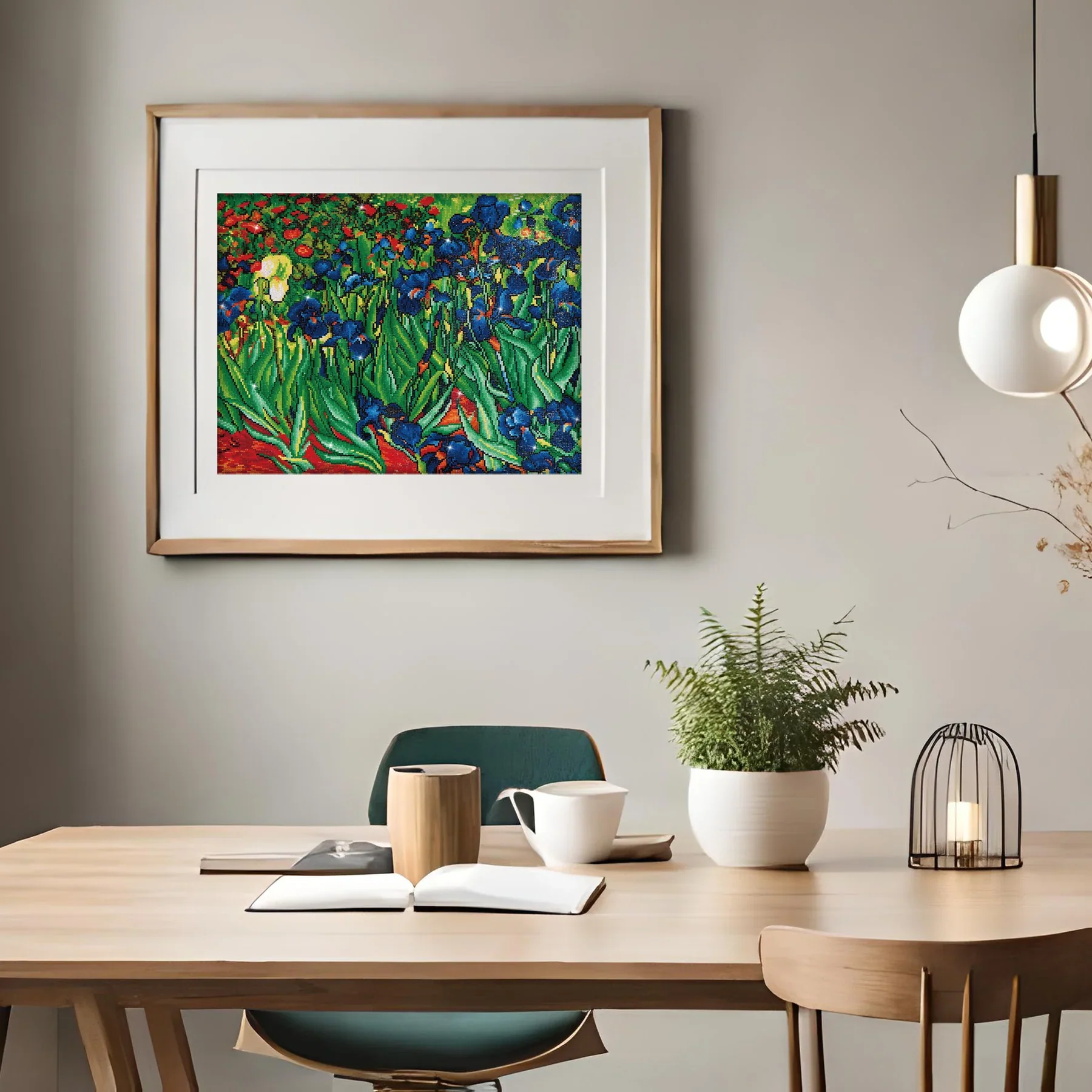 Diamond Dotz Irises (Van Gogh) - Image 3