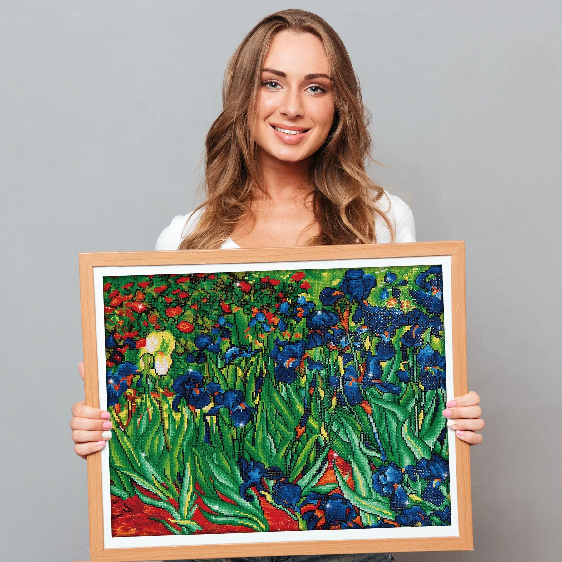 Diamond Dotz Irises (Van Gogh) - Image 6