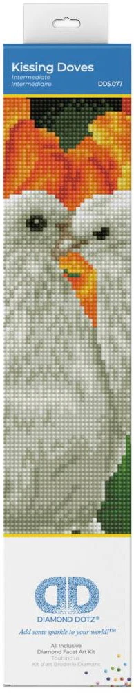 Diamond Dotz Kissing Doves - Image 2