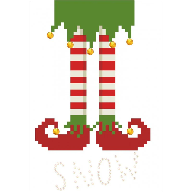 Diamond Dotz Let It Snow Greeting Card - Image 2