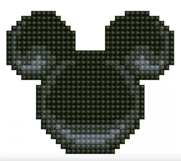 Diamond Dotz Mickey Mouse Head w/Frame - Image 2