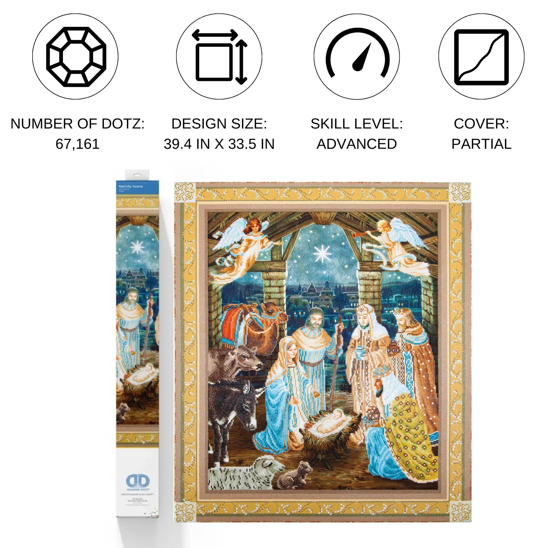 Diamond Dotz Nativity Scene - Image 3