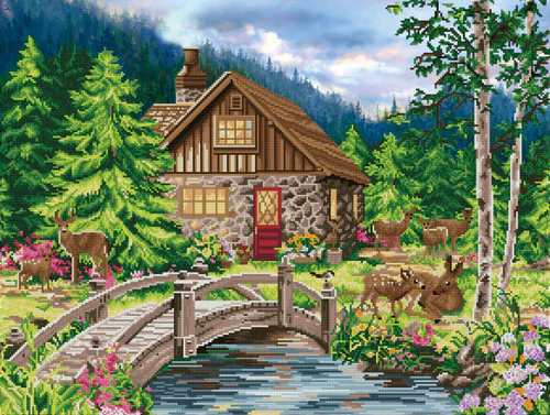 Diamond Dotz Old Stone Cottage - Image 2