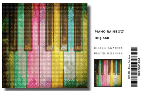 Diamond Dotz Piano Rainbow - Image 2