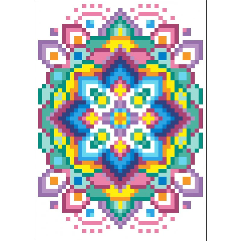 Diamond Dotz Pink Star Greeting Card - Image 3