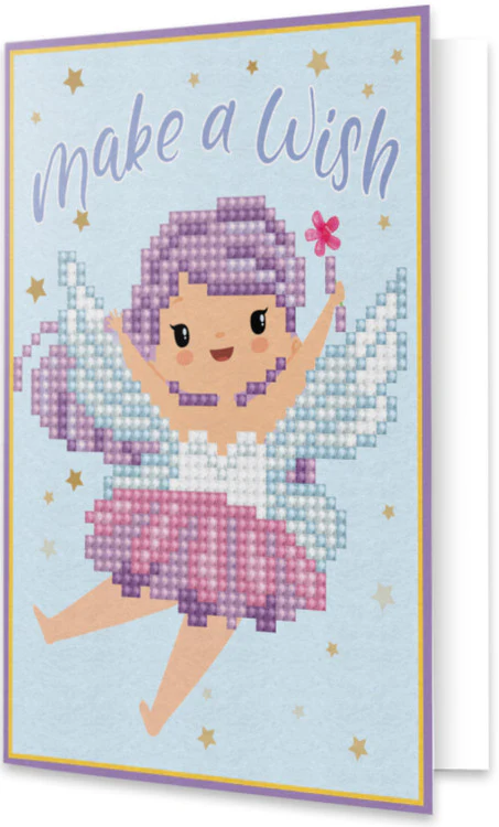 Diamond Dotz Pixie Make A Wish Greeting Card - Image 2