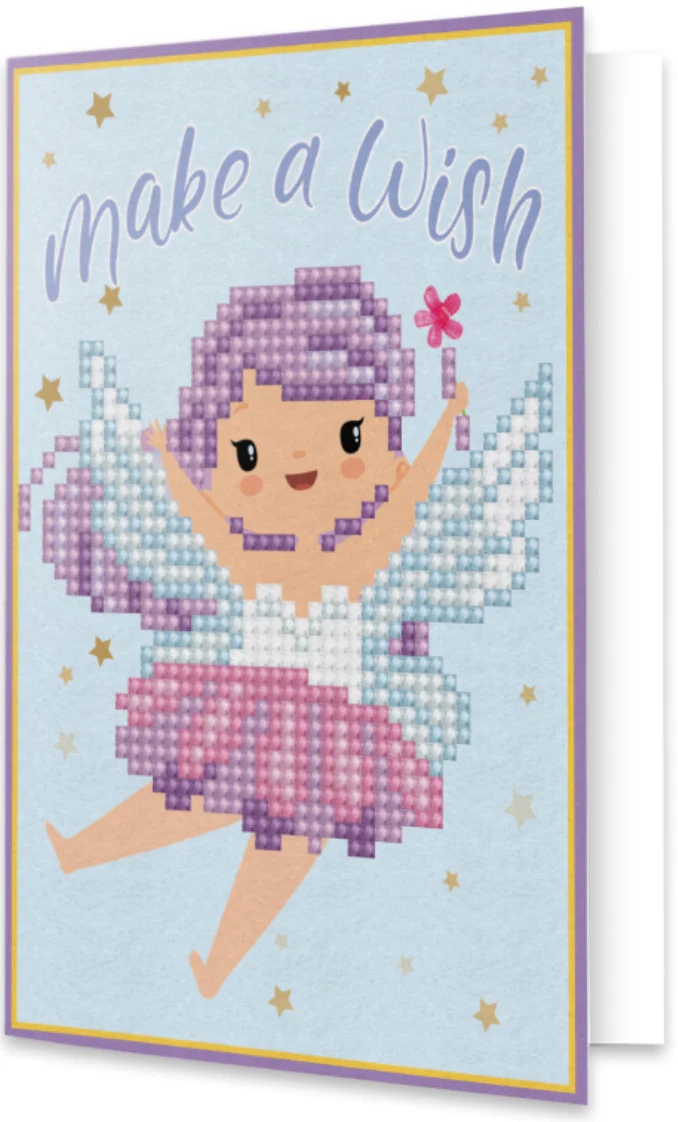 Diamond Dotz Pixie Make A Wish Greeting Card - Image 3