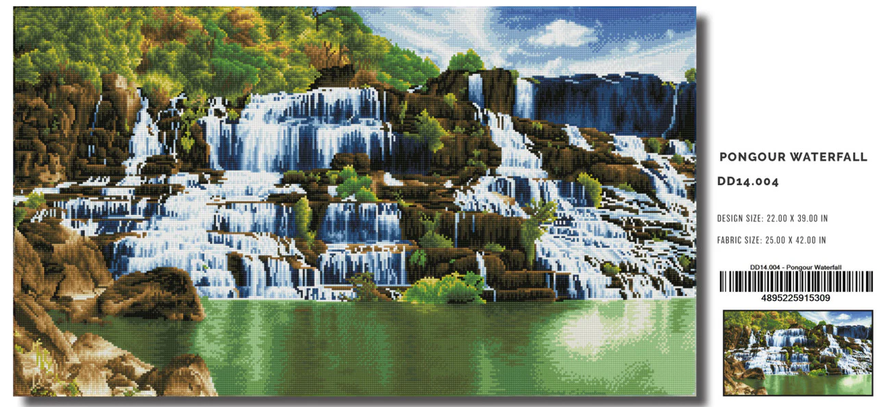 Diamond Dotz Pongour Waterfall - Image 2
