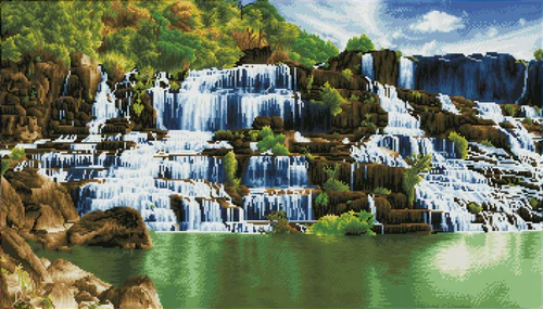 Diamond Dotz Pongour Waterfall - Image 3