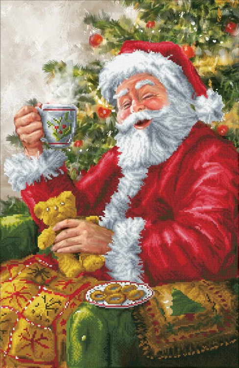 Diamond Dotz Santa's Cuppa - Image 3