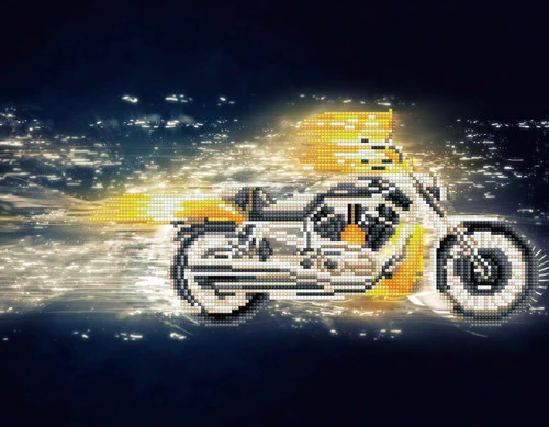 Diamond Dotz SIMPLY Burning Rubber - Image 2