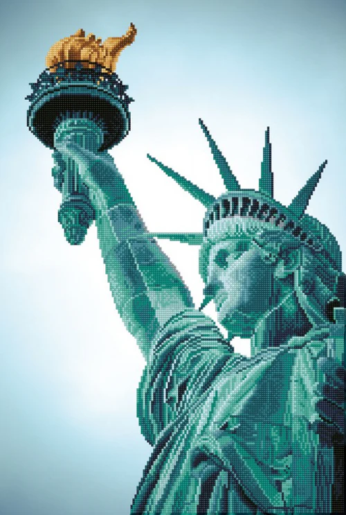 Diamond Dotz Statue of Liberty - Image 3