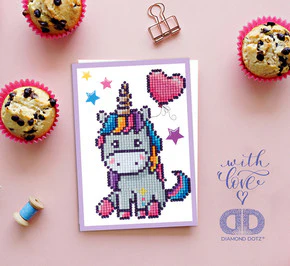 Diamond Dotz Welcome Baby Greeting Card - Image 3