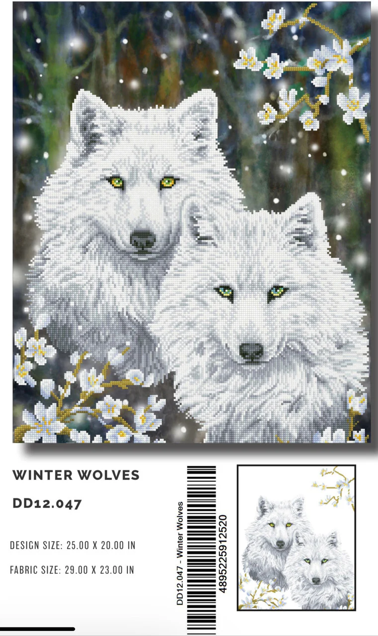 Diamond Dotz Winter Wolves
