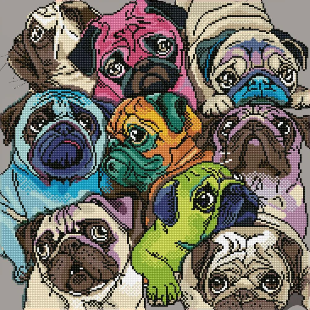 Diamond Dotz World of Pugs