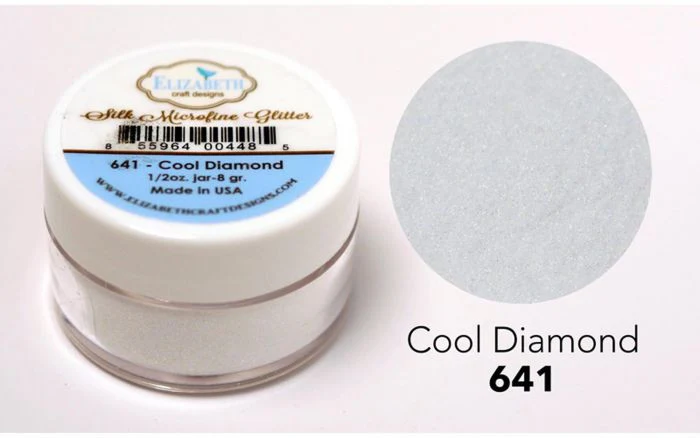 Elizabeth Craft Cool Diamond Silk Microfine Glitter 0.5 oz - Image 3