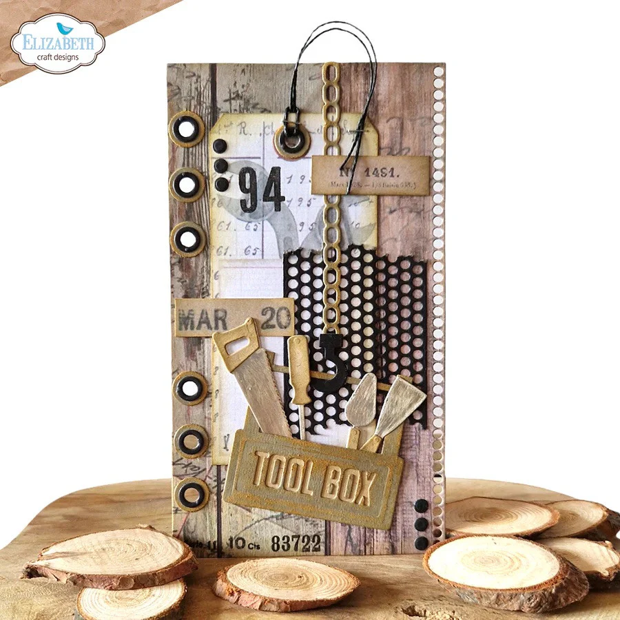 Elizabeth Craft Designs 2029 Sidekick Essentials 27 Tool Box Dies - Image 2