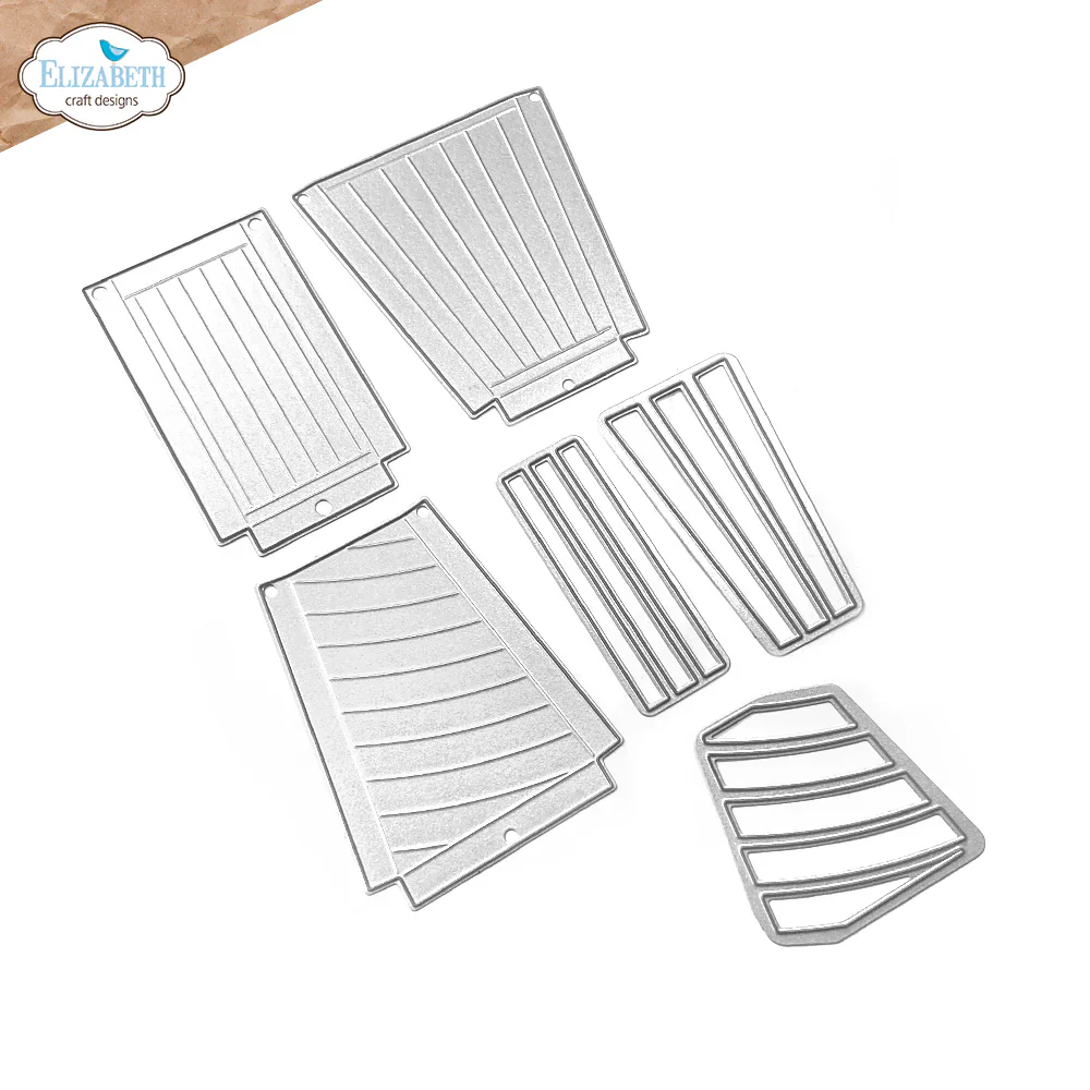 Elizabeth Craft Designs 3D Modern Vases Metal Die Set - Image 2