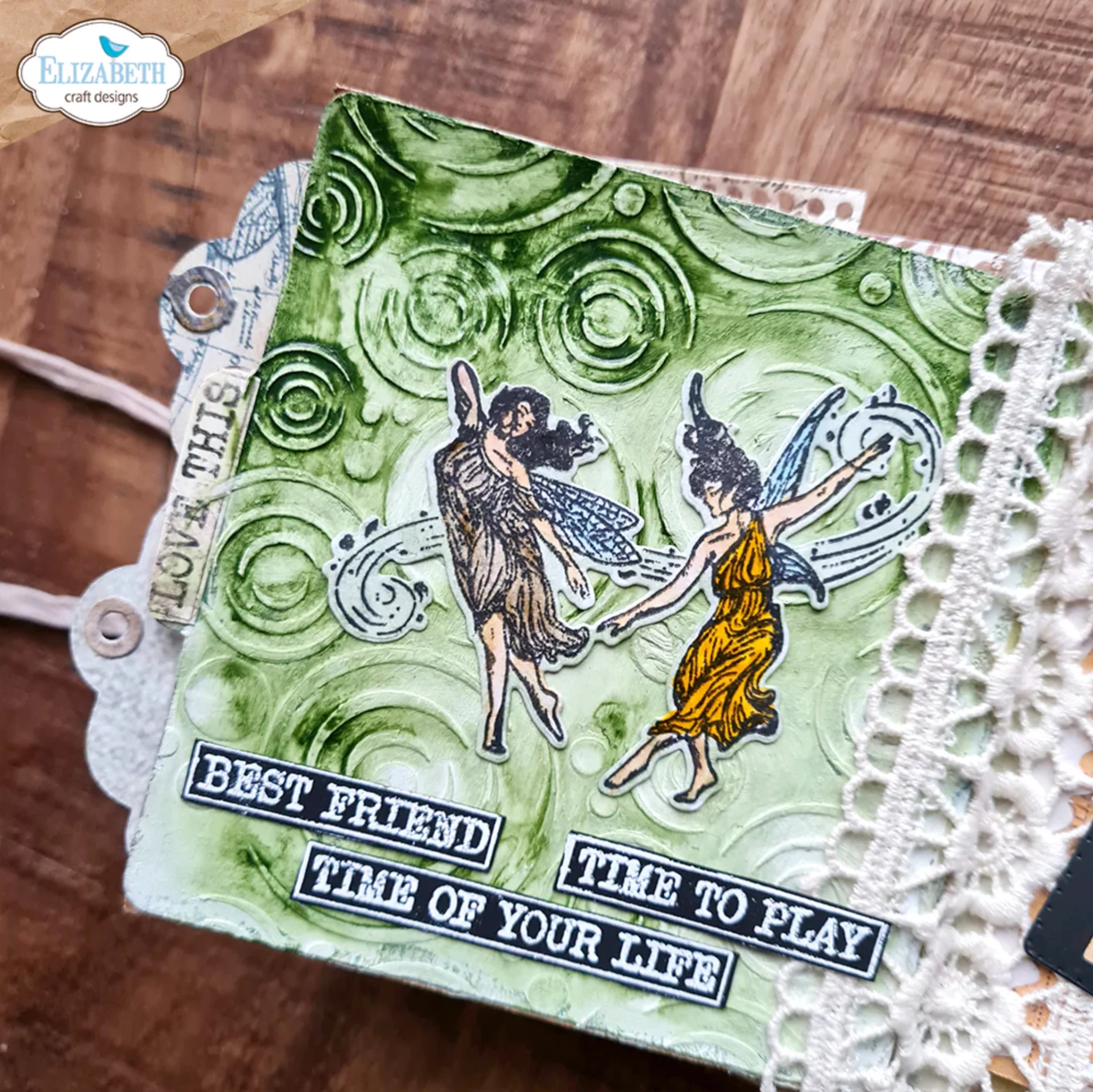 Elizabeth Craft Designs A Dream is a Wish Die & Stamp Set - Image 7