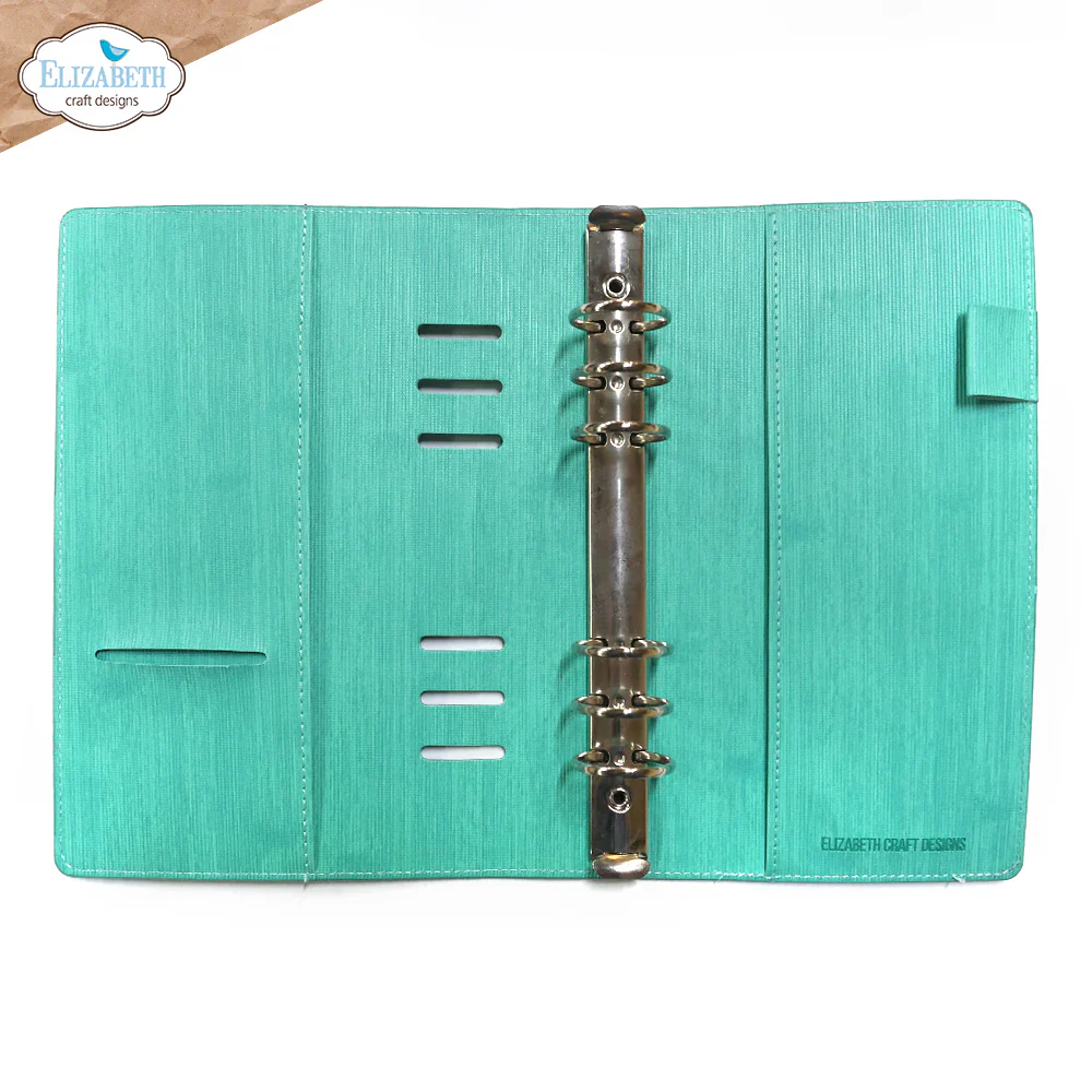 Elizabeth Craft Designs A5 Planner - Bermuda Blue - Image 4