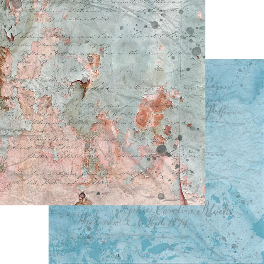 Elizabeth Craft Designs Abandoned Papers 12” x 12” Paper - Image 3