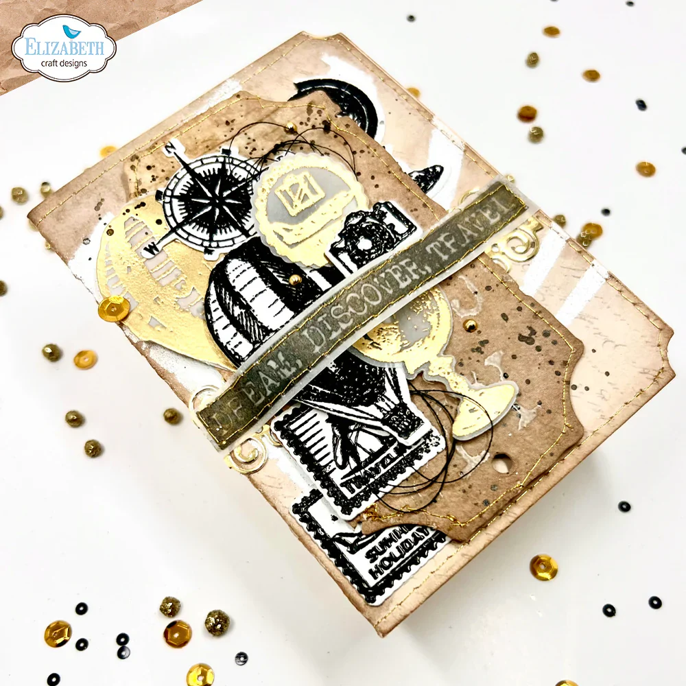 Elizabeth Craft Designs Around The World Die & Stamp Set - Image 11